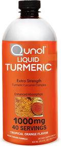 Qunol Cúrcuma Curcumina Líquida 1000mg Naranja 600ml
