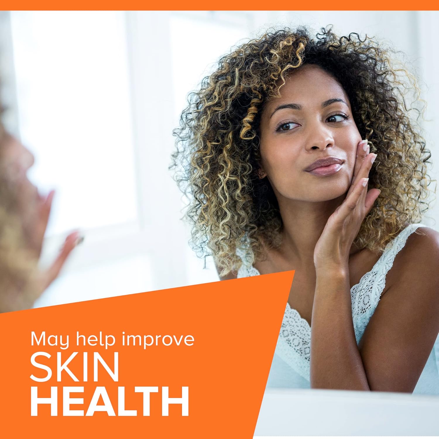 Lifestyle/use image: Qunol Turmeric Ginger gummies tangerine chewable supplement daily use 60 count
