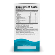 Supplement facts, ingredients, and usage directions for Nordic Naturals Omega-3 with GLA bottle.