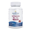 Nordic Naturals Vitamine D3 + K2 Gummies - 1000 IE, Granaatappel - 60 gummies