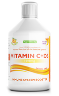 Swedish Nutra Vitamine C D3 Zink Vloeibaar Sinaasappel 500ml