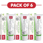 SPLAT Professional Medical Herbs Bio-Active Toothpaste 100ml Pack of 6