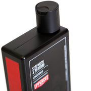 Side image: Uppercut Deluxe Strength and Restore Conditioner 240ml bottle mandarin patchouli fragrance packaging