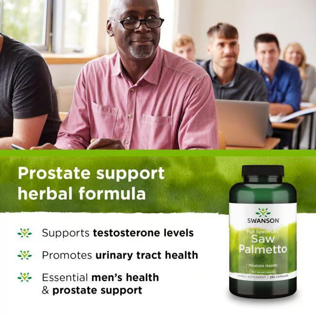 Swanson Saw Palmetto Capsules