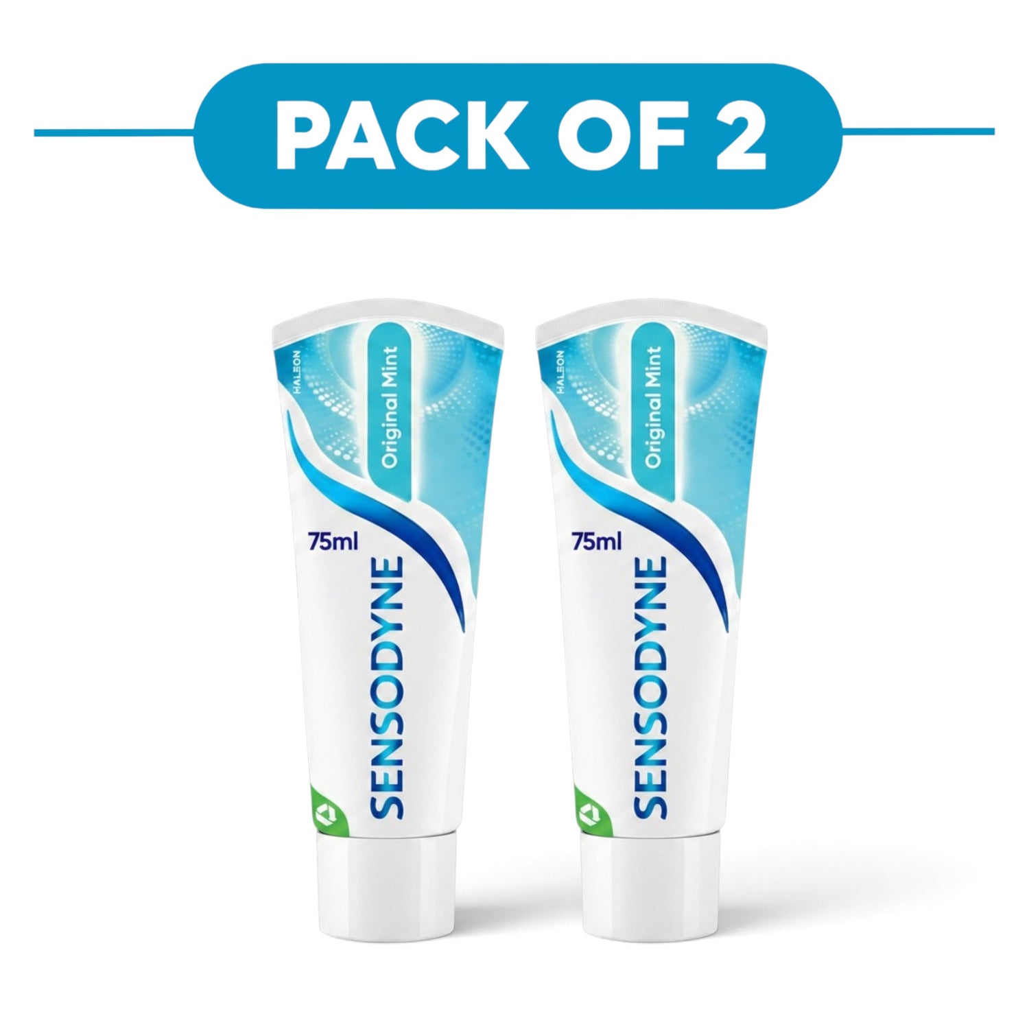Sensodyne Daily Care Original Mint Toothpaste with Fluoride 75ml Pack of 2