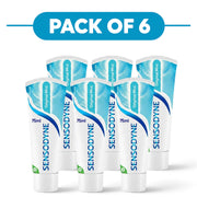 Sensodyne Daily Care Original Mint Toothpaste with Fluoride 75ml Pack of 6