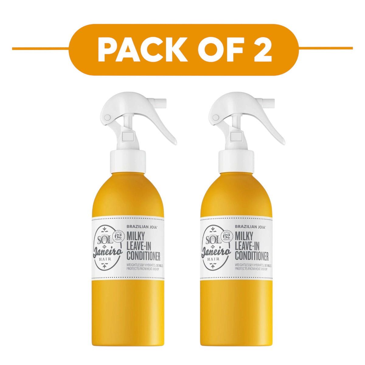 Sol de Janeiro Brazilian Joia Milky Leave In Conditioner Spray 210ml Pack of 2