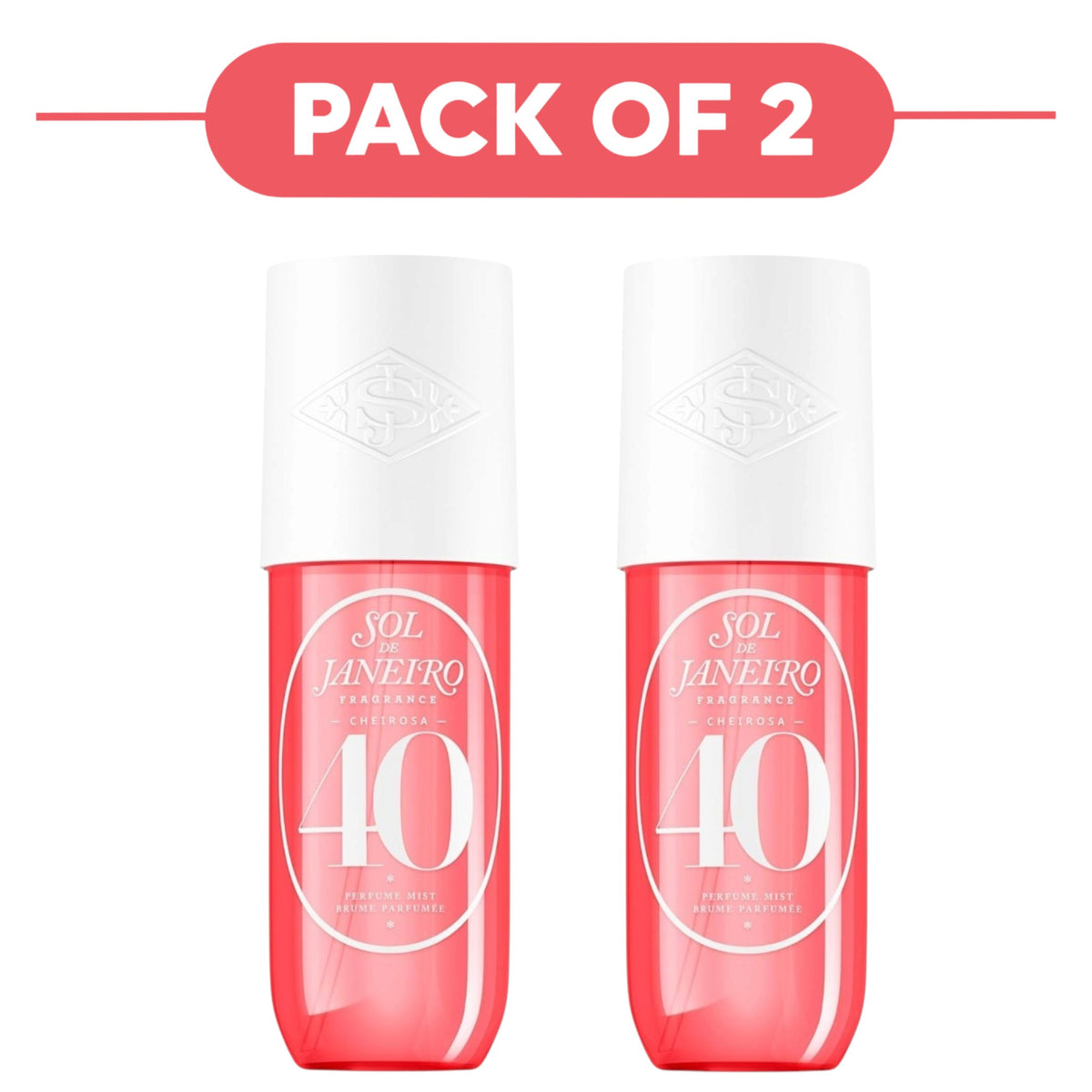 Sol de Janeiro Cheirosa 40 Hair & Body Perfume Mist 240ml Pack of 2
