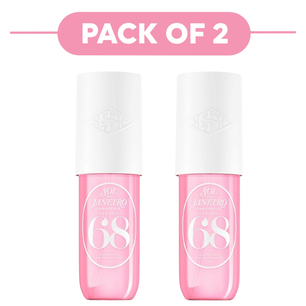 Sol de Janeiro Cheirosa 68 Hair & Body Perfume Mist 90ml Pack of 2