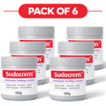 Sudocrem Antiseptic Cream with Zinc Oxide 125g Pack of 6