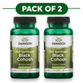 Swanson Full Spectrum Zwarte Cohosh Wortel 540mg 60 Capsules Set van 2