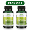 Swanson Paglia d'Avena 60 Capsule | Supporto Energetico Vegetale a Spettro Completo