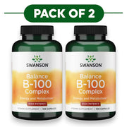 Swanson Balance B-100 Complex 100 Capsules Pack of 2