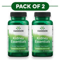 Swanson Kidney Essentials Vitamin- und Kräutermischung 60 Veggie-Kapseln 2er-Pack