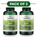 Swanson Volledig Spectrum Saw Palmetto 540mg 250 Vegan Capsules Set van 2