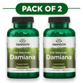 Swanson Full Spectrum Damiana 510mg 100 Capsules Pack of 2