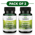 Swanson Muira Puama Wortel Extract 10:1 250mg 60 Capsules Set van 2