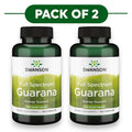Swanson Guarana 100 Capsules | 500 mg | Soutien naturel à l'énergie