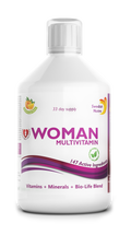 Multivitamínico líquido para mujer Swedish Nutra sabor naranja 500ml