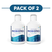Swedish Nutra Encapsulated Probiotics Liquid Lemon Flavour 500ml Pack of 2