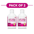 Swedish Nutra Liquid Marine Collagen 12500mg Fruit 500ml Pack of 2