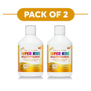 Swedish Nutra Super Kids Multivitamin Liquid Orange 500ml Pack of 2