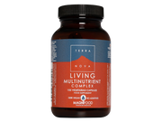 Front image: Terranova Living Multinutrient Complex capsules bottle vegan 100 count