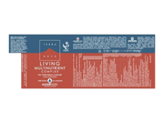Supplement facts & ingredients image: Terranova Living Multinutrient Complex supplement facts ingredients vegan capsules 100 count