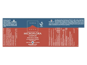 Supplement facts & ingredients image: Terranova Microflora Complex with FOS supplement facts ingredients vegan probiotic capsules 50 count