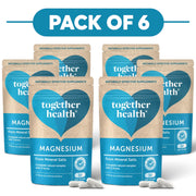 Together Health Magnesium 5 Forms Mineral Salts 30 Capsules Pack of 6