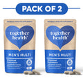 Multivitamines pour Hommes Together Health - Formule Alimentaire Complète avec Zinc - 30 Capsules