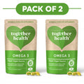Together Health Veganes Omega 3 aus Algen - DHA & EPA - 30 Weichkapseln