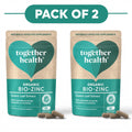 Zinc Biologique Together Health issu de Feuille de Goyave - 15 mg - 30 Capsules Végétaliennes