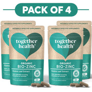 Together Health Organic Bio-Zinc Guava Leaf Extract 30 Capsules Pack of 4