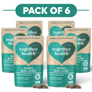 Together Health Organic Bio-Zinc Guava Leaf Extract 30 Capsules Pack of 6