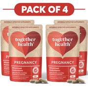 Together Health Pregnancy Wholefood Multivitamin 60 Capsules Pack of 4