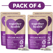 Together Health Vegan Multi Wholefood Multivitamin 60 Capsules Pack of 4