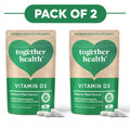 Vitamine D3 Végétalienne Together Health 1000 UI issue de Lichen - 30 Capsules