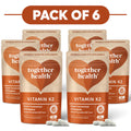 Together Health Vitamin K2 MK-7 – Fermentierte Kichererbsen – 30 Kapseln