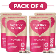 Together Health Women's Wholefood Multivitamin 30 Capsules Pack of 4