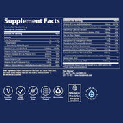 Supplement Facts Image: Trace Minerals Power Pak pineapple coconut supplement facts ingredients packets 30 count