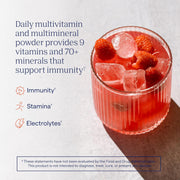Trace Minerals Power Pak Electrolyte Powder Raspberry - 30 Packets