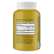 Qunol Ubiquinol 100 mg 120 count supplement facts and ingredients label