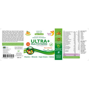 Barcode image: Swedish Nutra Ultra+ multivitamin liquid 500ml barcode packaging