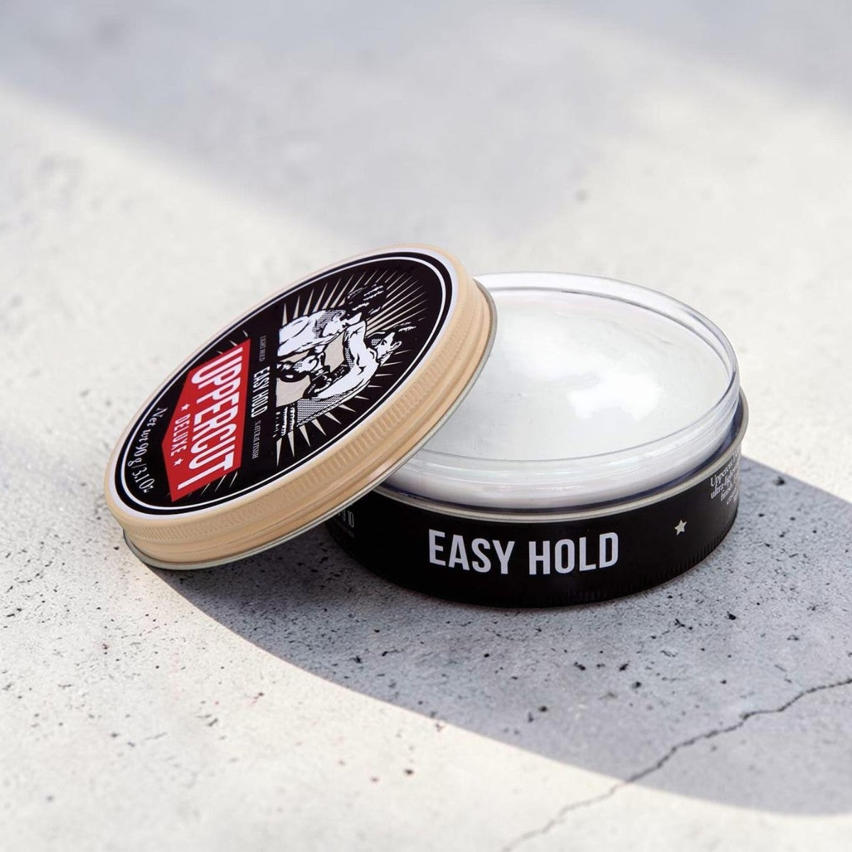 Uppercut Deluxe Easy Hold Hair Putty 90g jar matte styling product packaging