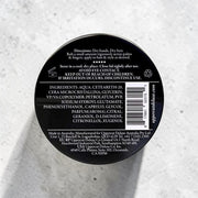 ingredients & barcode image: Uppercut Deluxe Featherweight Fiber Paste 70g ingredients glycerin wax formula