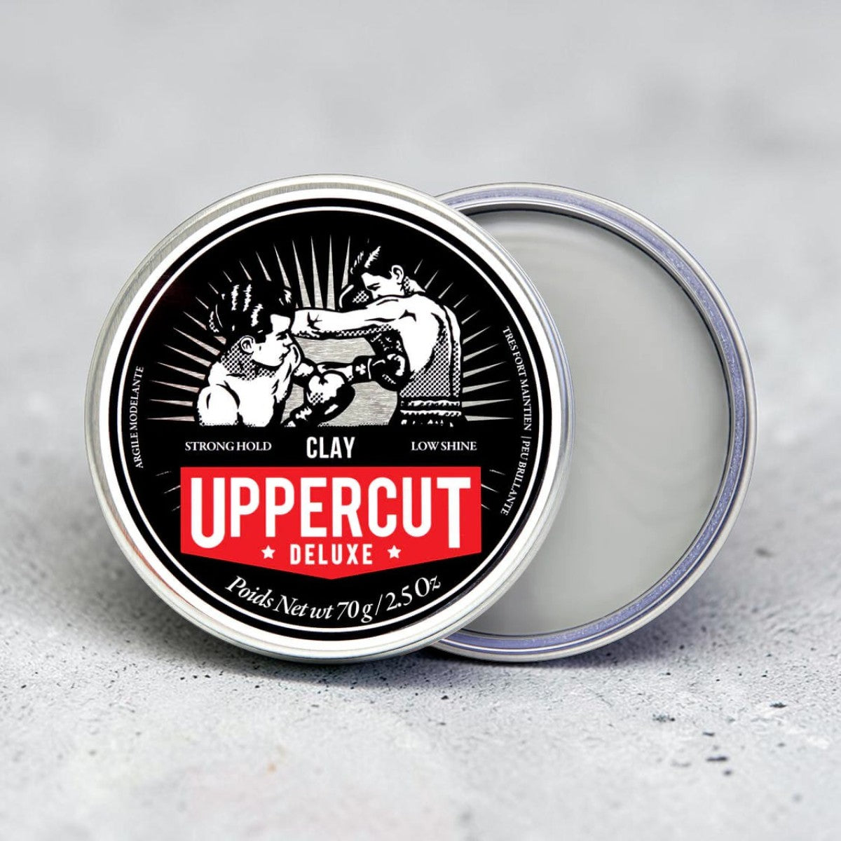 Uppercut Deluxe Hair Clay Strong Hold Matte Finish - 70g