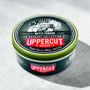 Uppercut Deluxe Matte Pomade 300g jar medium hold matte styling product packaging