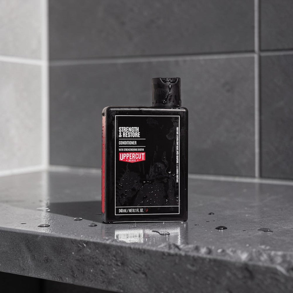 Uppercut Deluxe Strength and Restore Conditioner 240ml men hair care routine