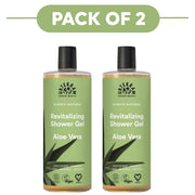 Urtekram Revitalizing Aloe Vera Shower Gel 500ml Pack of 2